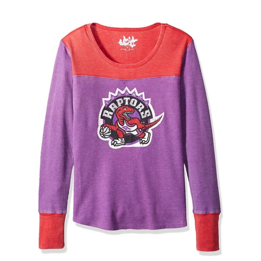 Plus Size Raptors Waffle Knit Top by Alyssa Milano